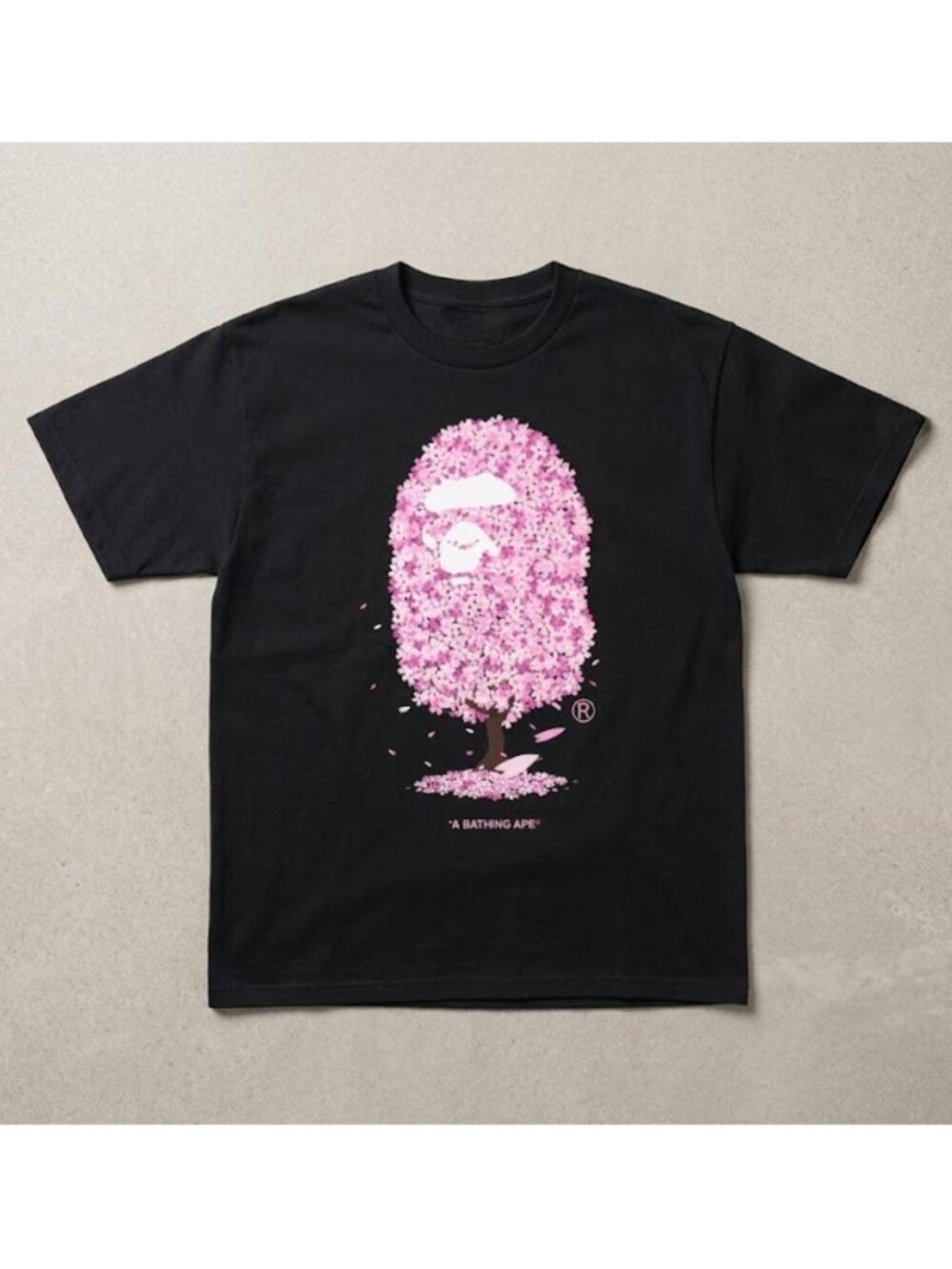 Cherry Blossom Sakura Tree Ape Head